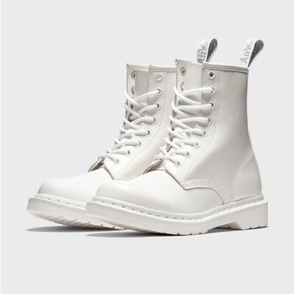 Dr. Martens 1460 PASCAL MONO LACE UP LEATHER BOOTS 37EU/6
